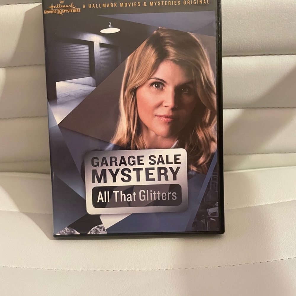 Hallmark Garage Sale Mystery DVD - Blue and Black Cover